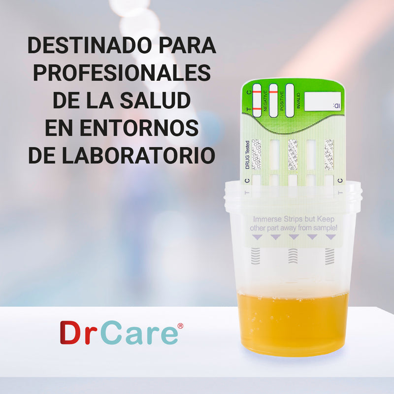 Pruebas Antidoping para Detección de Drogas 3 Parámetros