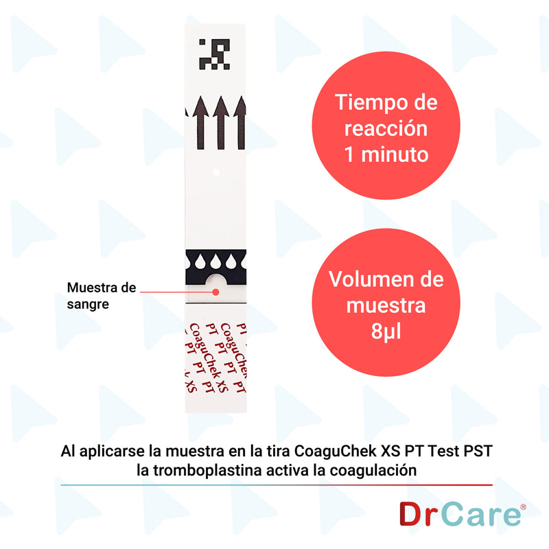 CoaguChek InRange + 24 tiras reactivas | Kit Monitoreo de Coagulación