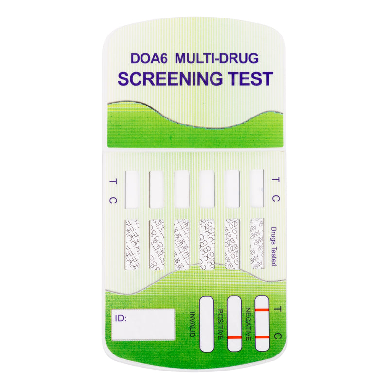 Pruebas Antidoping para Detección de Drogas 6 Parámetros