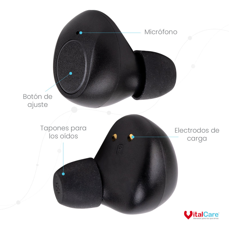 Auriculares de Ayuda Auditiva VitalCare KV-702