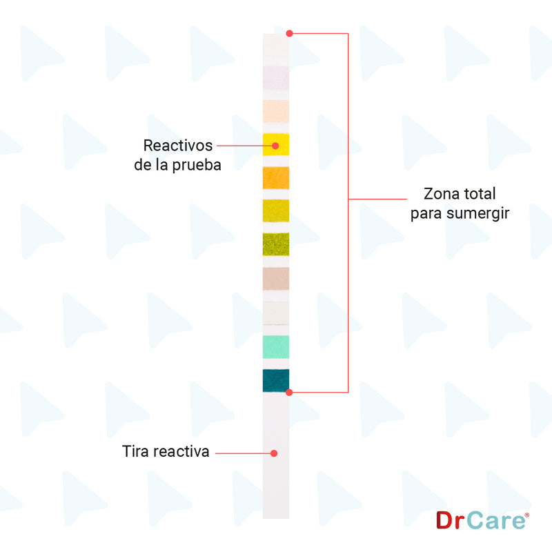 Tiras Reactivas para Análisis de Orina 11 Parámetros Nova Test 100 Piezas