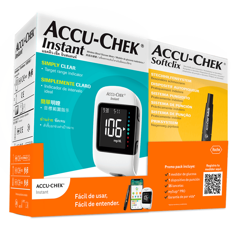 Promo Pack Accu-Chek Instant Kit + Softclix Kit