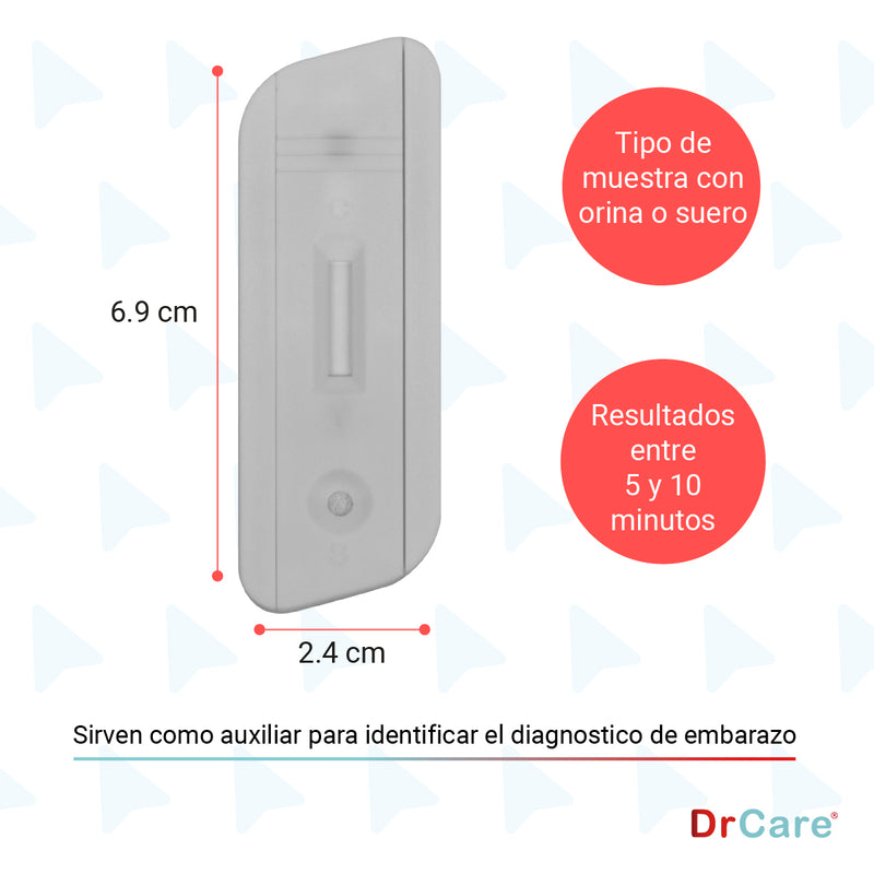 Prueba Rápida de Embarazo hCG Con 40 Test