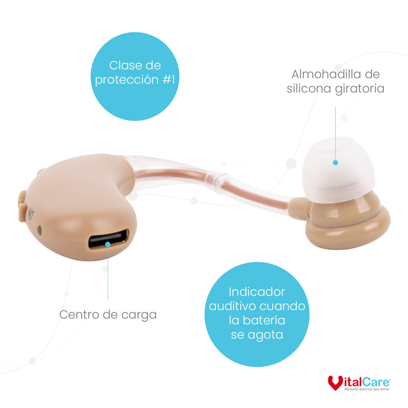 Auricular de Ayuda Auditiva VitalCare KV-601