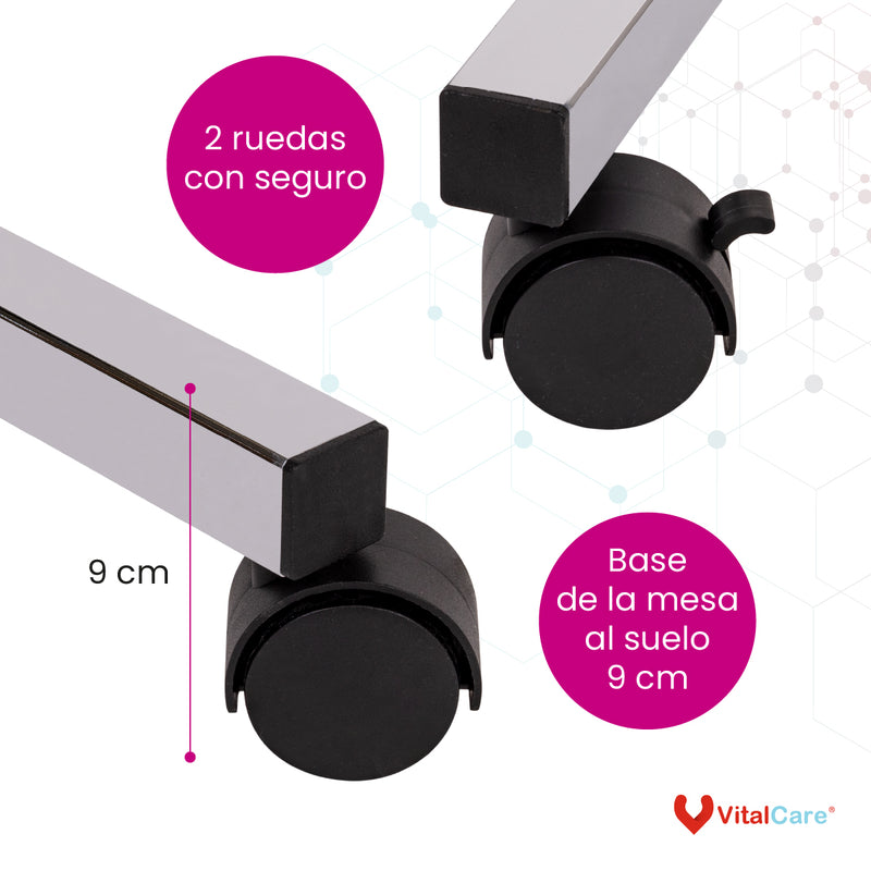 Mesa Fija Premium Para Cama De Hospital