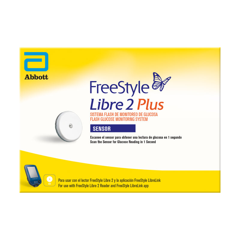 FreeSyle Libre 2 Plus Sensor De Monitoreo Para Glucosa