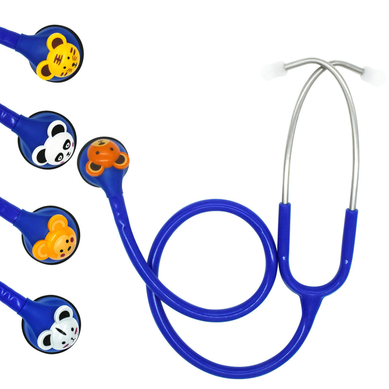 Estetoscopio Pediátrico con 5 Caritas Intercambiables Medstar