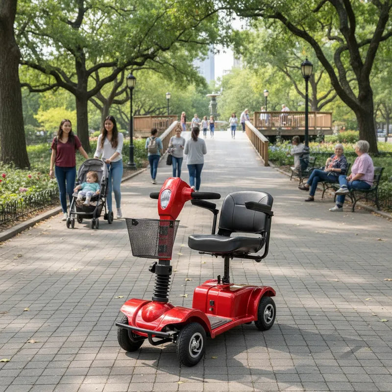 Silla De Ruedas Eléctrica Scooter Recargable Vitalcare