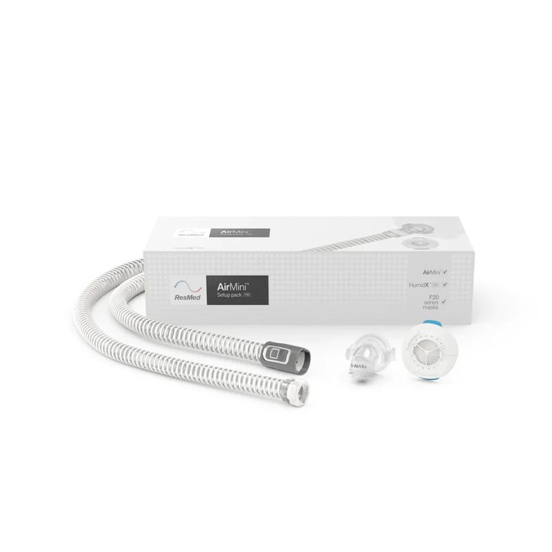 Cpap AIRMINI Resmed + Starter Pack + Mascarilla Oronasal AirTouch F20