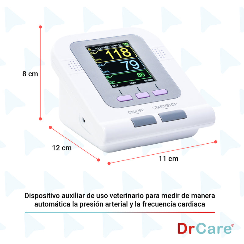 Baumanómetro Para Uso Veterinario con 2 Brazaletes
