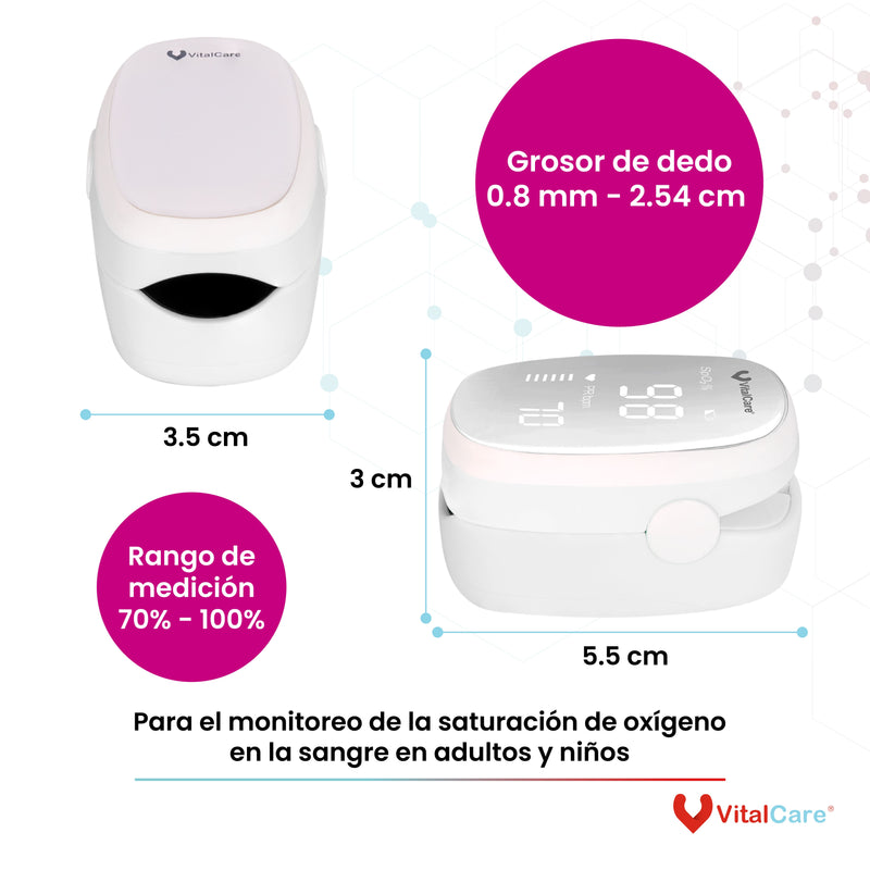 Oxímetro de pulso de dedo YX100