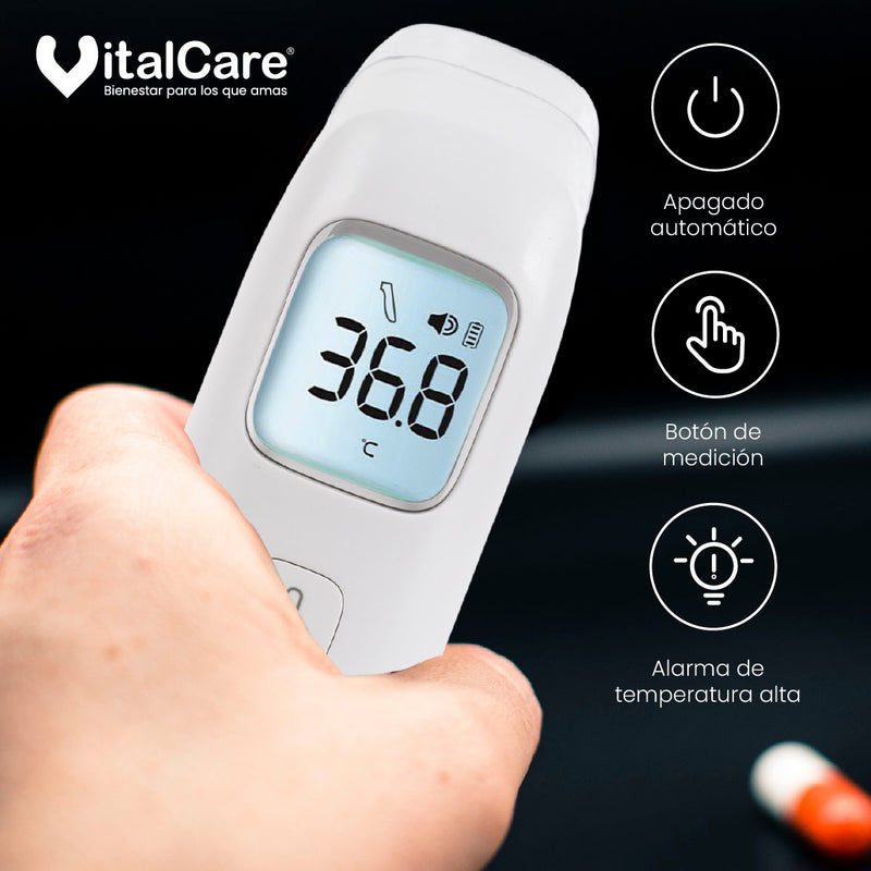 Termómetro Infrarrojo Para Temperatura Corporal YT-2 VitalCare