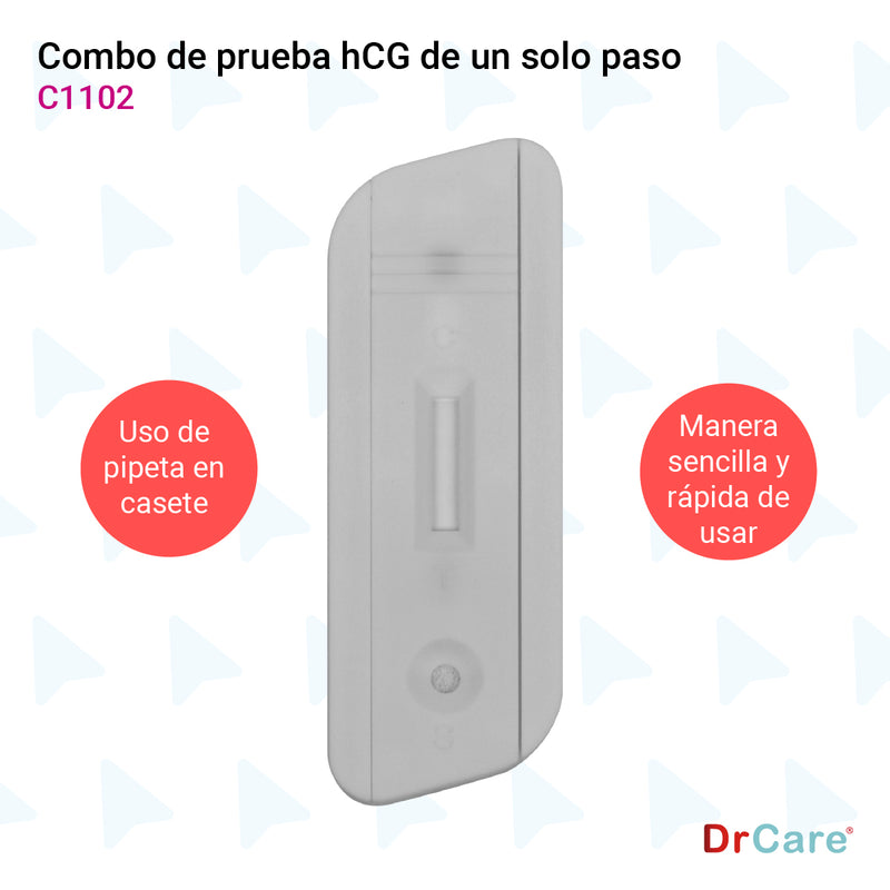 Prueba Rápida de Embarazo hCG Con 40 Test