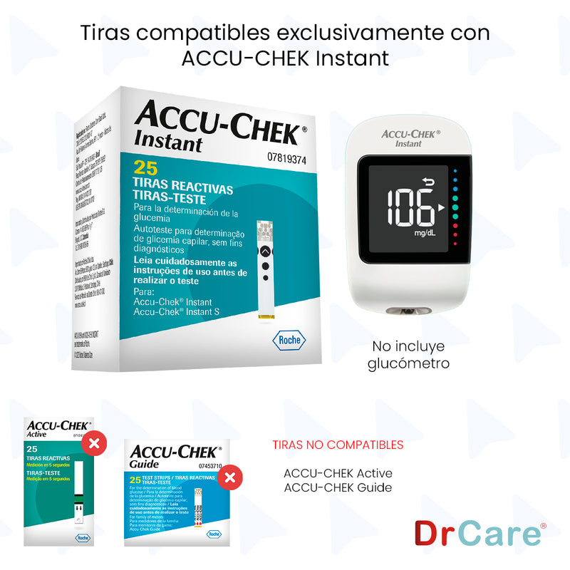 Promo Pack | 50 Tiras Reactivas Instant + 25 tiras gratis