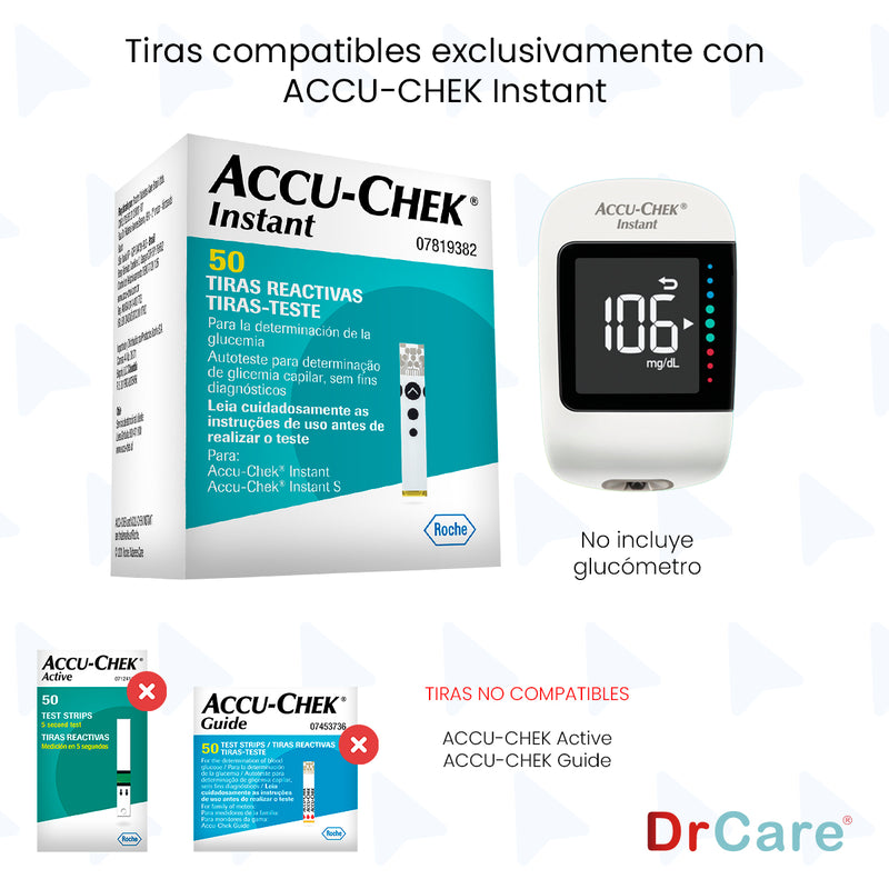 Promo Pack | 50 Tiras Reactivas Instant + 25 tiras gratis
