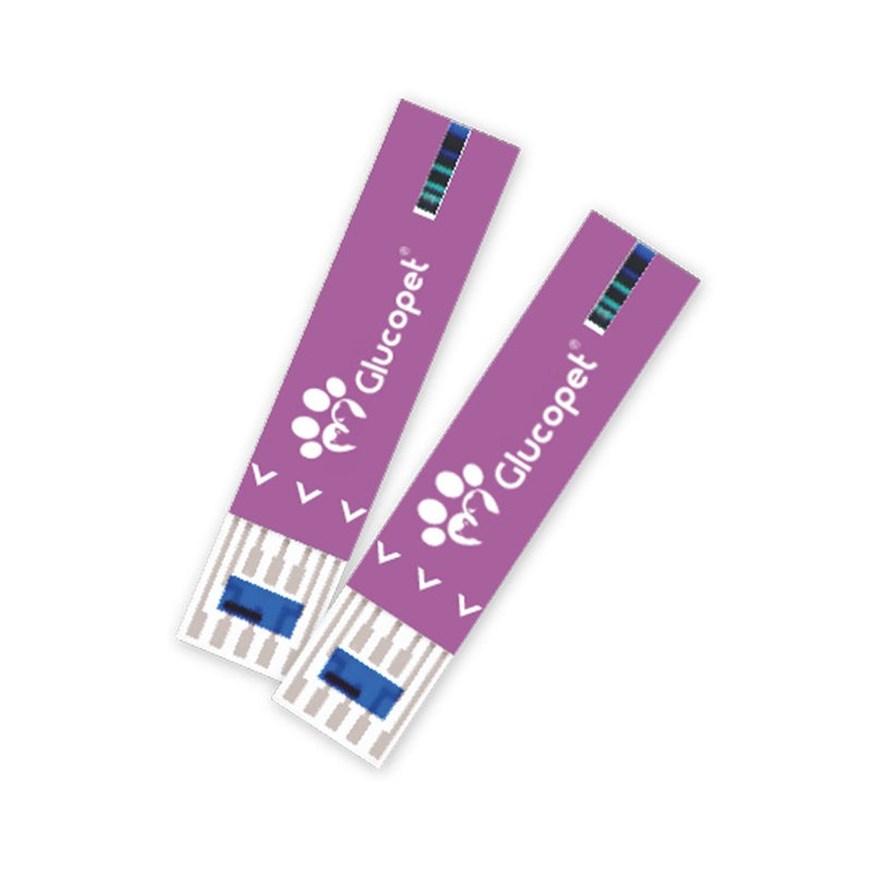 Kit de 100 Tiras Reactivas para Glucómetro Veterinario Glucopet