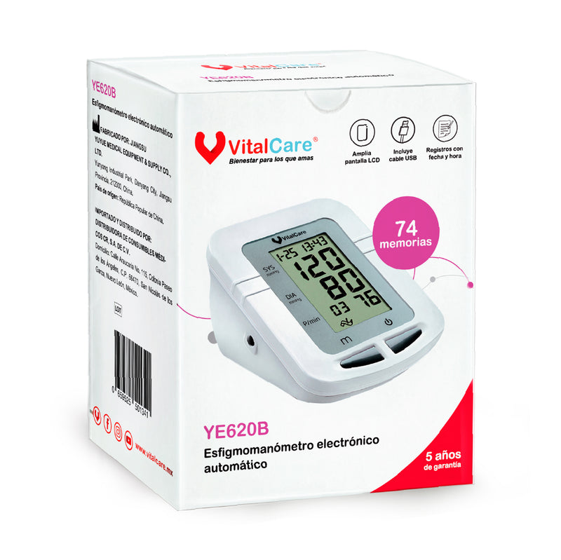 Baumanómetro Digital De Brazo - YE620B