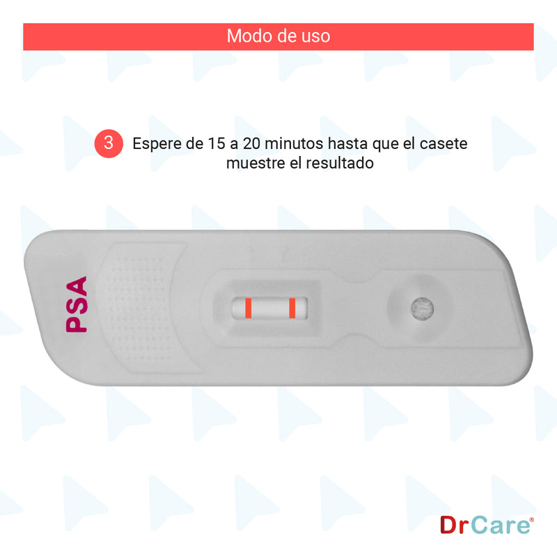 Prueba Rápida de Antígeno Prostático Específico PSA 40 Casetes