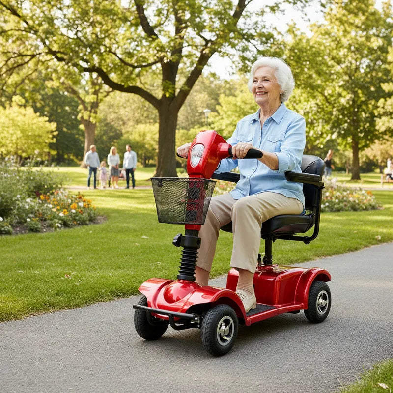 Silla De Ruedas Eléctrica Scooter Recargable Vitalcare