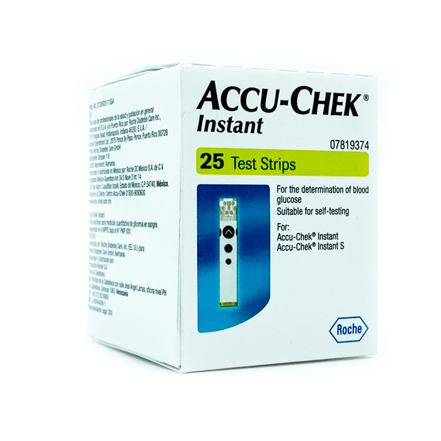 Tiras Accu-Chek Instant 25 piezas