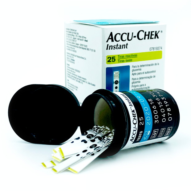 Tiras Accu-Chek Instant 25 piezas