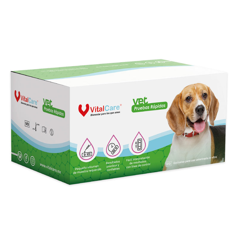 Prueba Canina De Ag Parvovirus + Coronavirus (CPV+CCV)