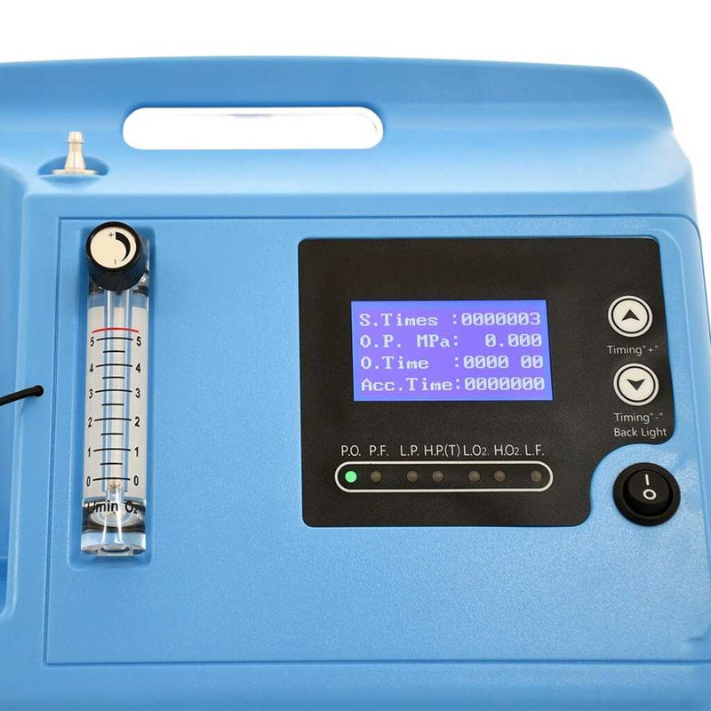 Concentrador de oxígeno LONGFIAN de 5 litros