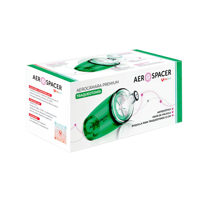 Aerocámara Espaciadora Para Traqueotomía Aerospacer