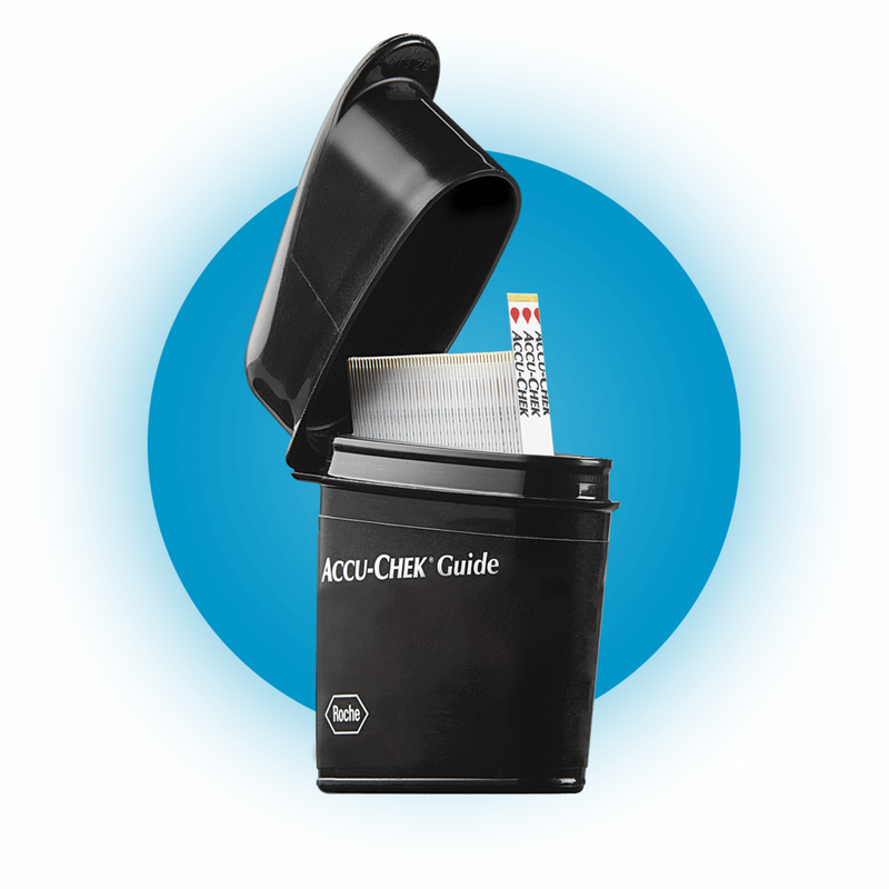 Kit De 100 Tiras Reactivas Accu-chek Guide