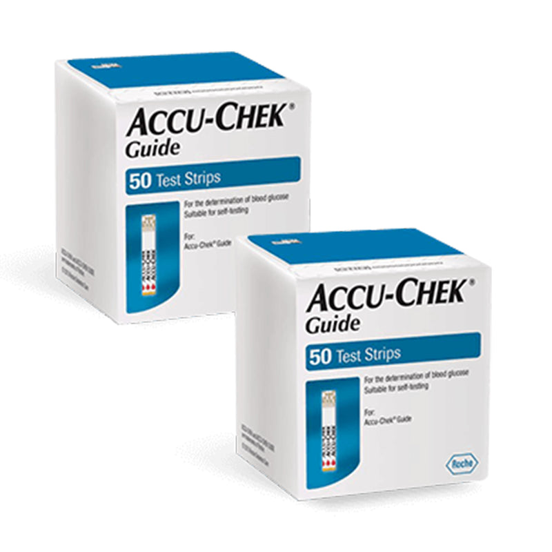 Kit De 100 Tiras Reactivas Accu-chek Guide
