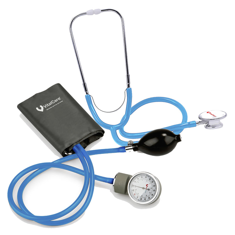 Kit Esfigmomanómetro Aneroide + Estetoscopio Doble
