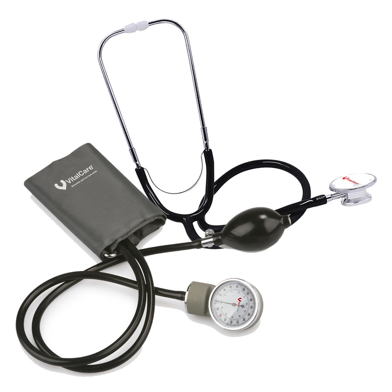 Kit Esfigmomanómetro Aneroide + Estetoscopio Doble