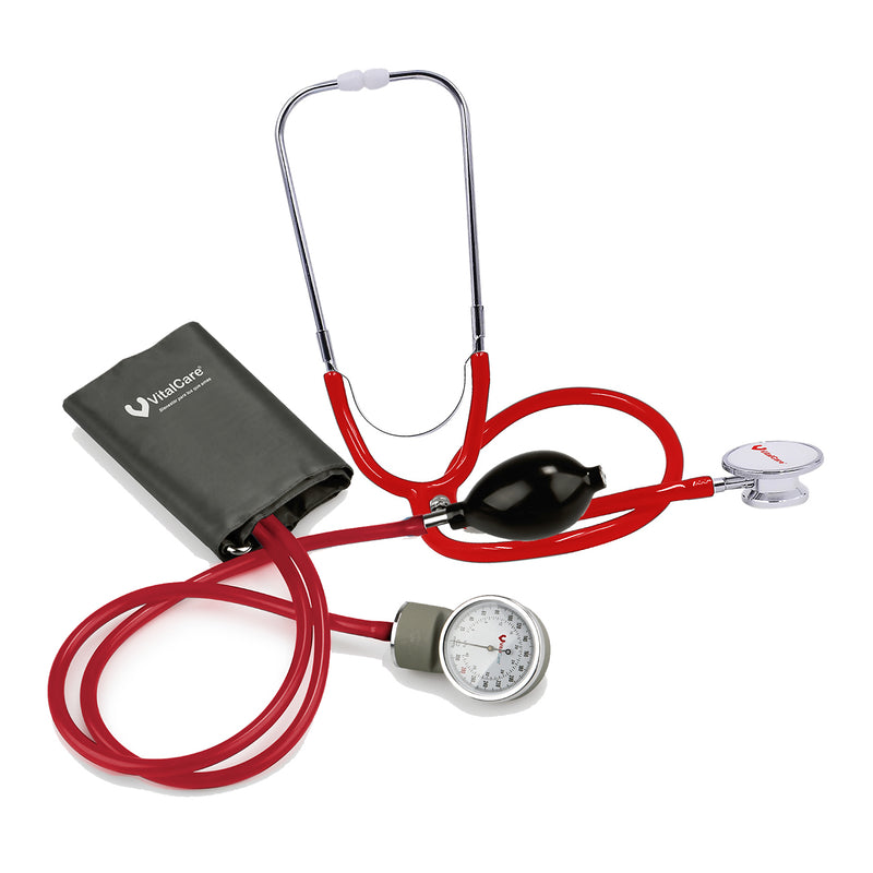 Kit Esfigmomanómetro Aneroide + Estetoscopio Doble