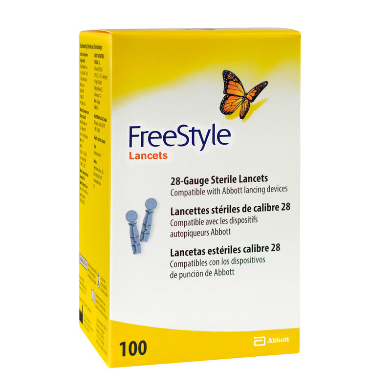 Lancetas Freestyle Con 100 Piezas