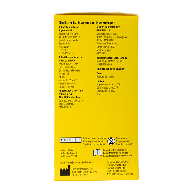 Lancetas Freestyle Con 100 Piezas