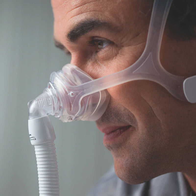 Mascarilla Nasal De Silicón Wisp para Cpap y Bpap Con 3 Almohadillas