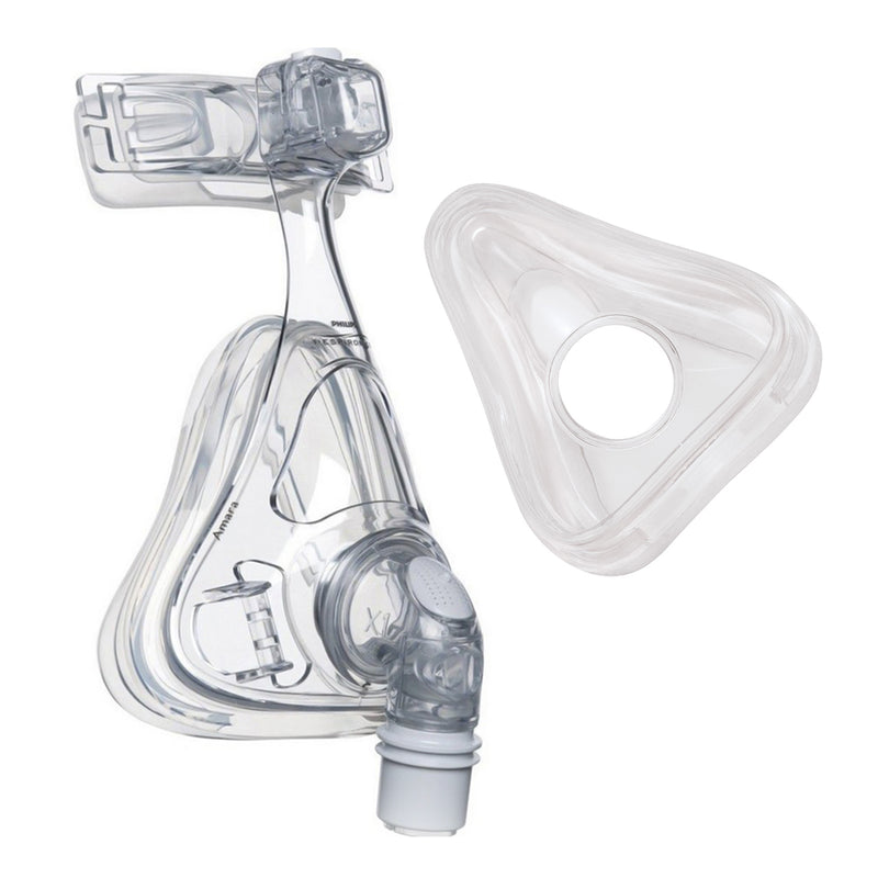 Mascarilla Oronasal Amara Silicón para Cpap y Bpap