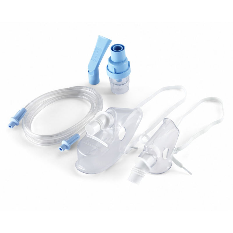 Micronebulizador SideStream Reutilizable Con Tubo y Mascarillas Adulto e Infantil