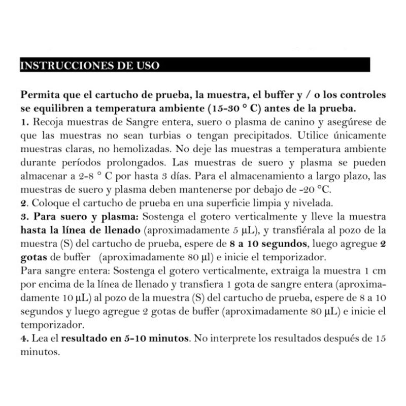 Prueba Canina De Ac Contra Brucella Canis (Bru-LPS)