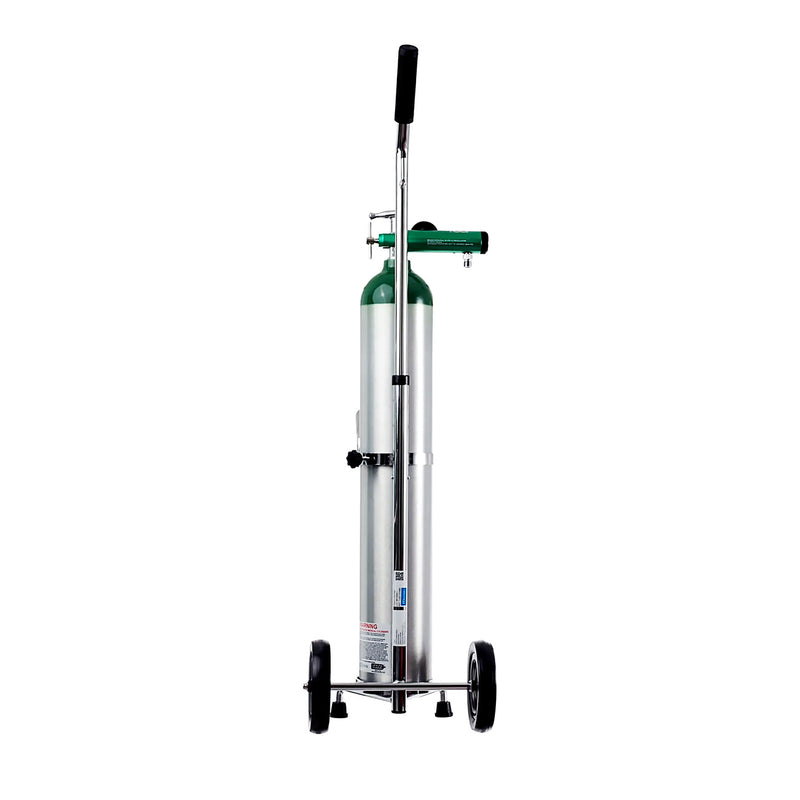 Tanque De Oxígeno De 682 Lts con Carrito, Vaso y Cánula