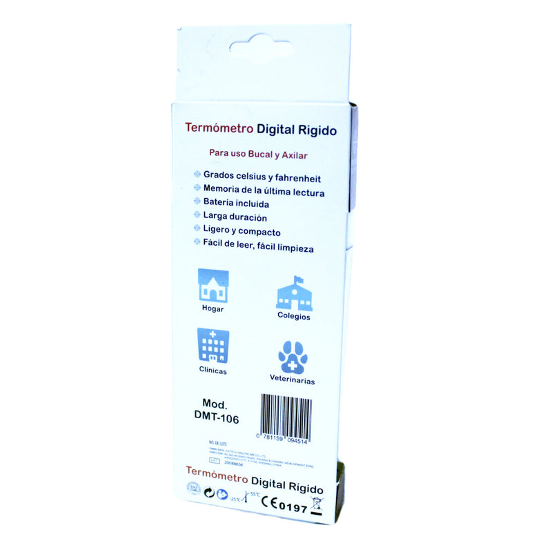 Termómetro Digital Tipo Pluma De Punta Rígida