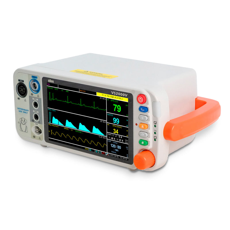 Monitor de signos vitales para animales