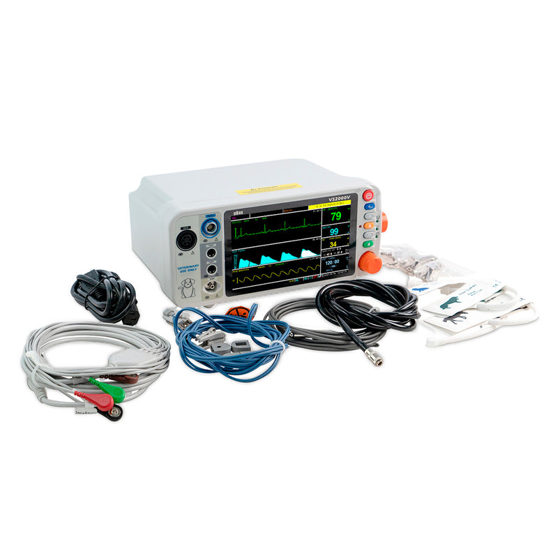 Monitor de signos vitales para animales