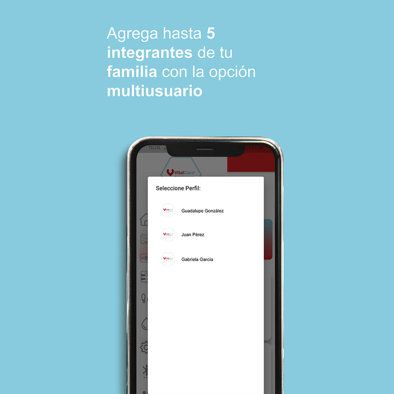 Baumanómetro de muñeca con Bluetooth YE8900A
