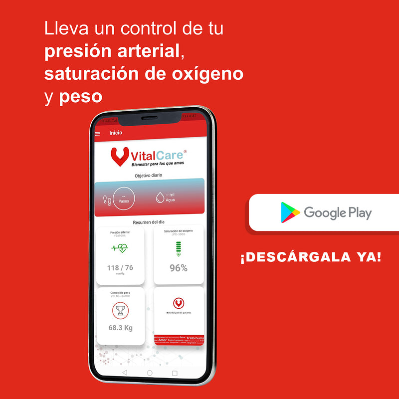 Baumanómetro de muñeca con Bluetooth YE8900A