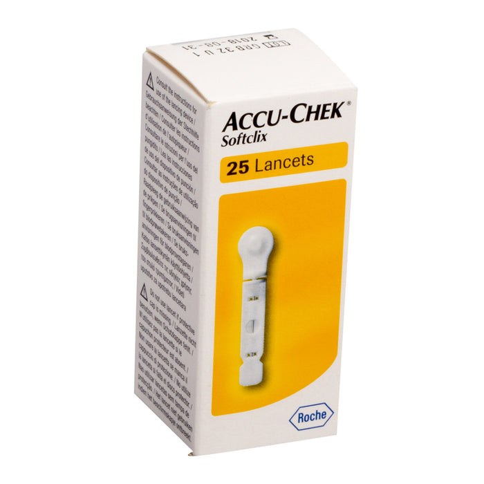 Accu-Chek Softclix Puncionador + 25 lancetas.