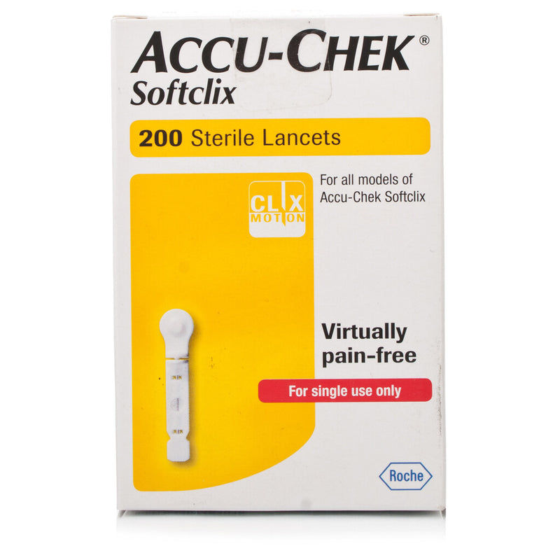 Lancetas Accu-Chek Softclix 200 piezas.
