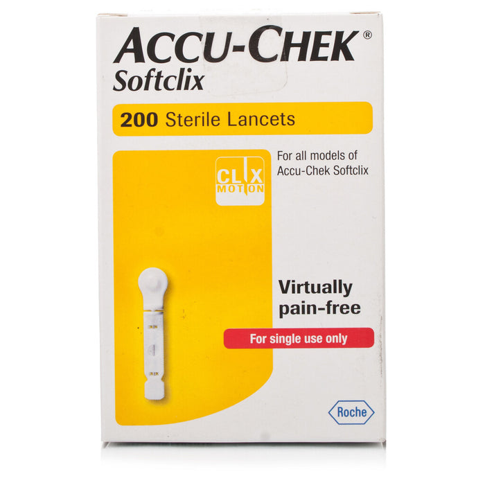 Lancetas Accu-Chek Softclix 200 piezas.
